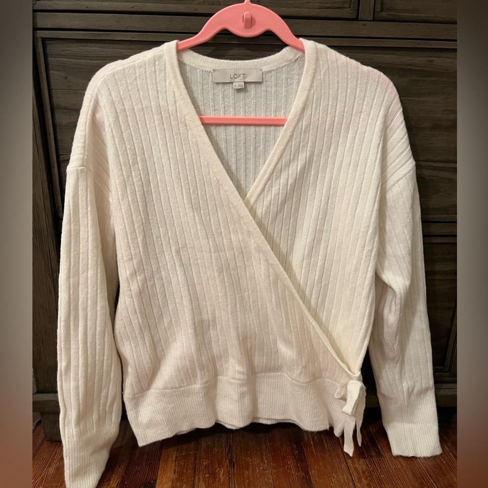 White sweater